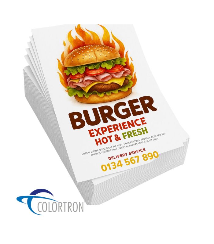 Volantes de tipo Media Carta - 5.5" x 8.5"